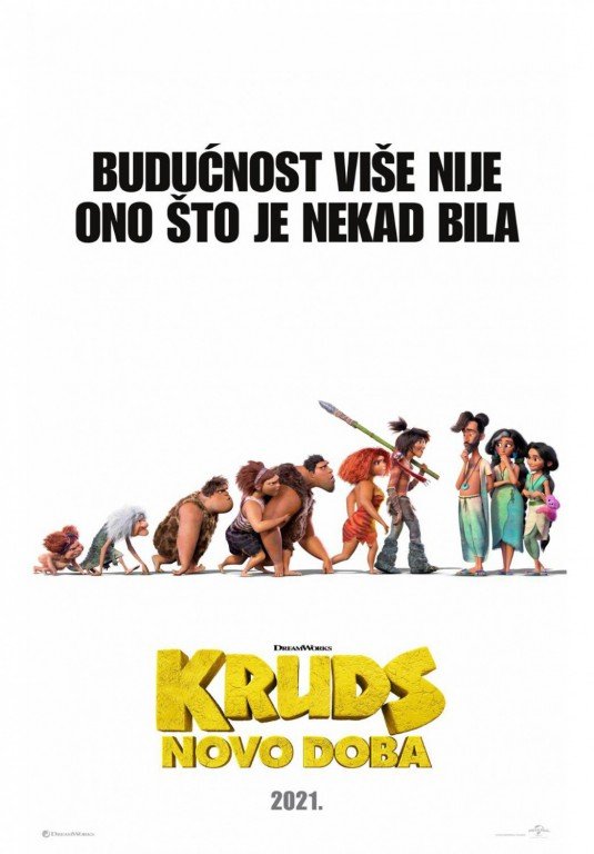 Animirani film: Kruds - Novo doba (3D, sinhronizovano)