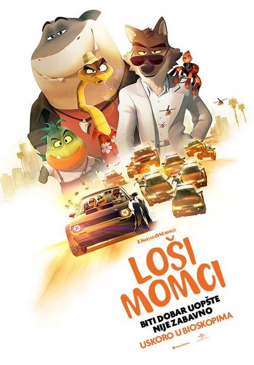 Animirani film: Loši momci (sinhronizovano)