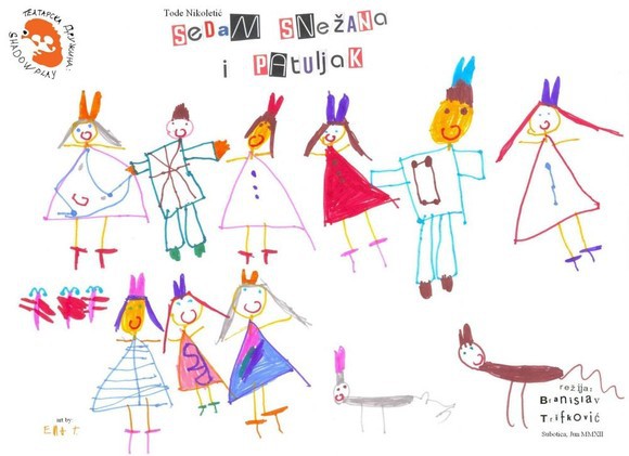 Sedam Snežana i Patuljak-predstava za decu