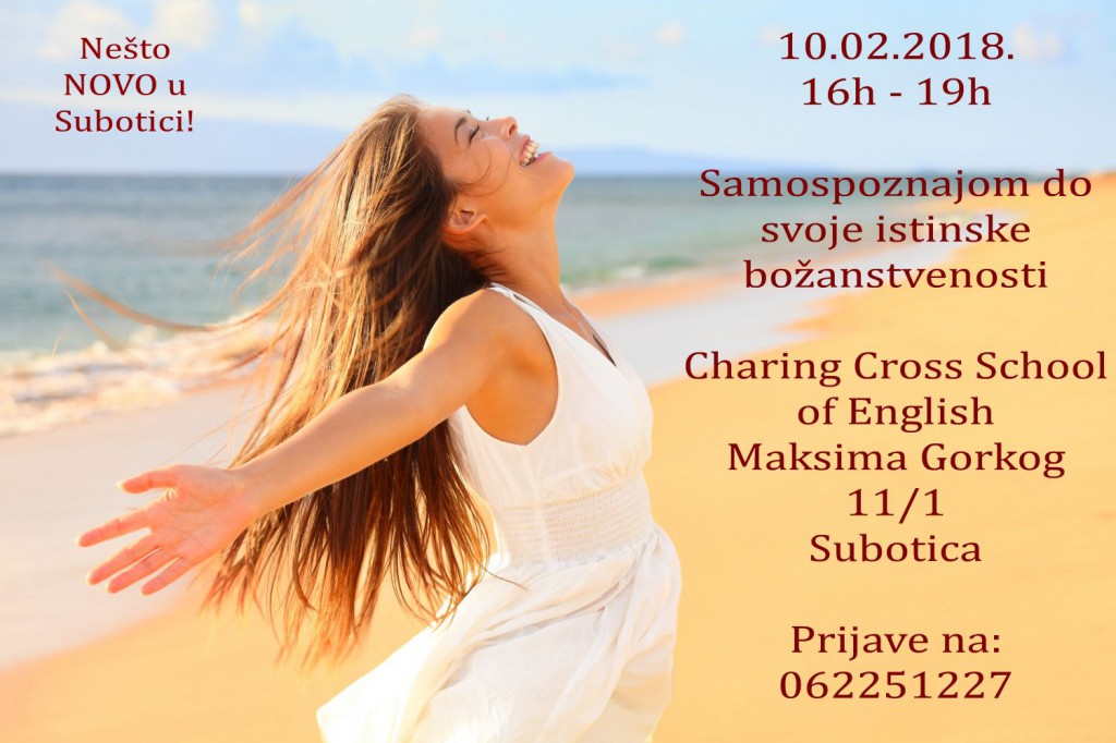 Predavanje: Samospoznajom do svoje istinske božanstvenosti