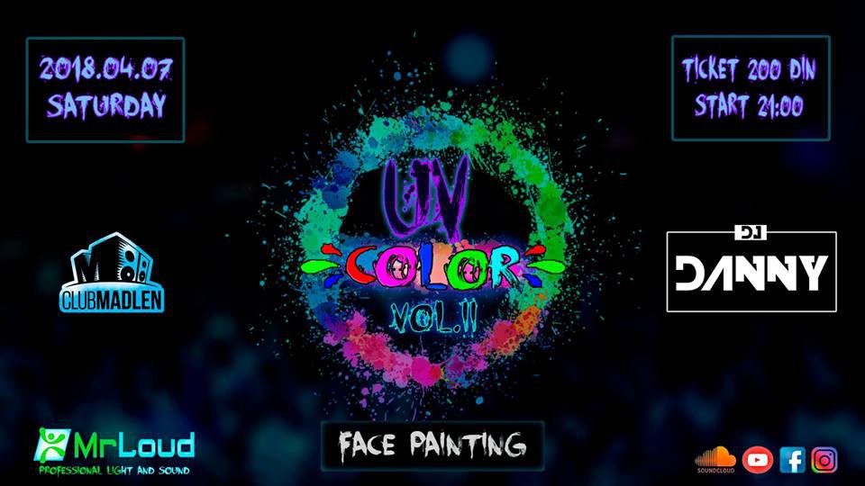 UV color party  (Face Painting)