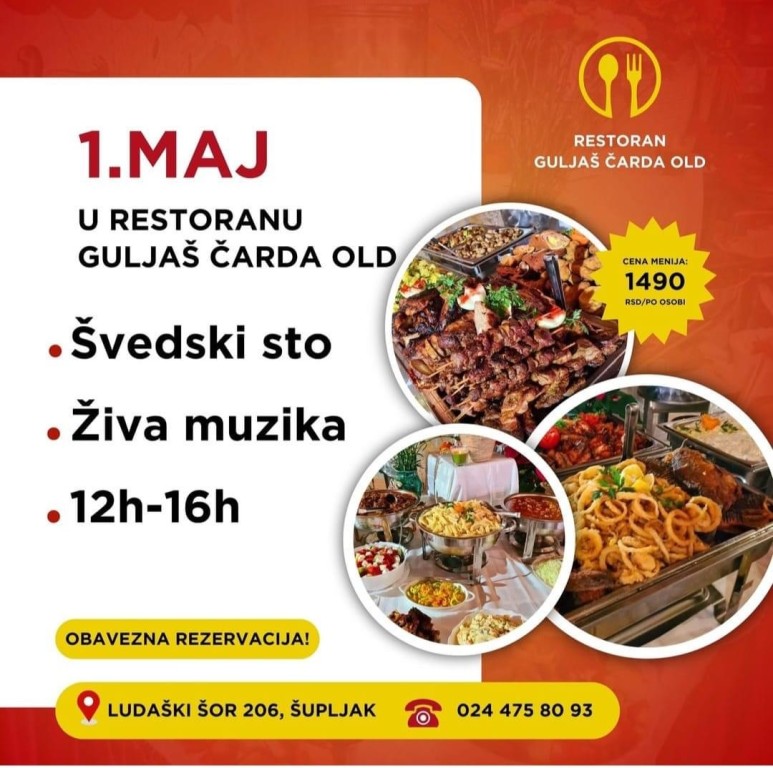 Prvi maj u Guljaš čardi