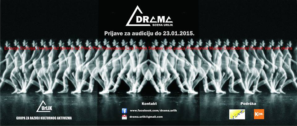Audicija za Dramsku Scenu UrLiK