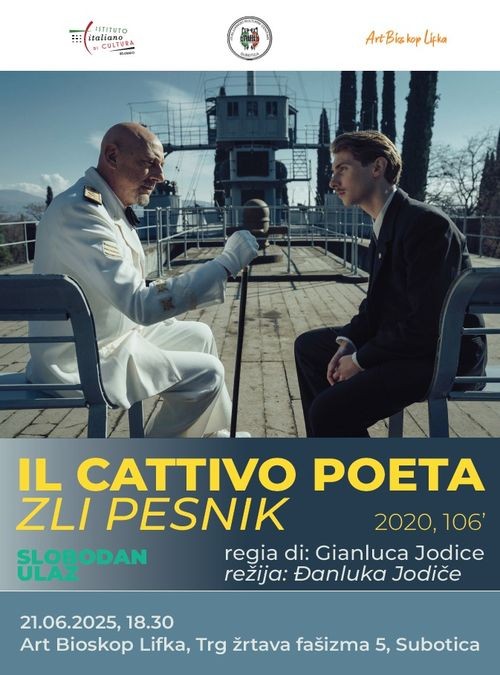 Projekcija filma „Zli pesnik“