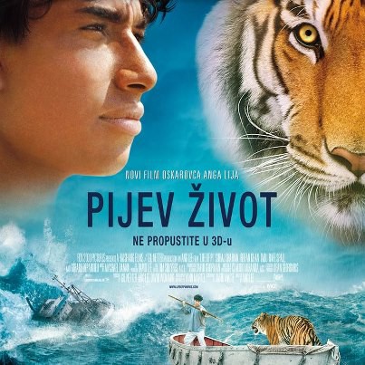 Film: Pijev život / Life of Pi