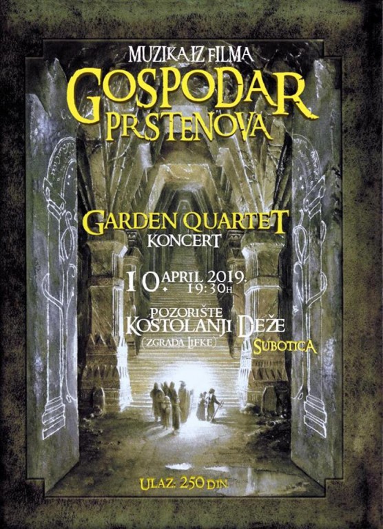 Koncert: Garden Quartet