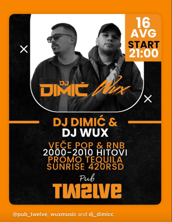 Veče Pop & RNB 2000-2010 Hitovi