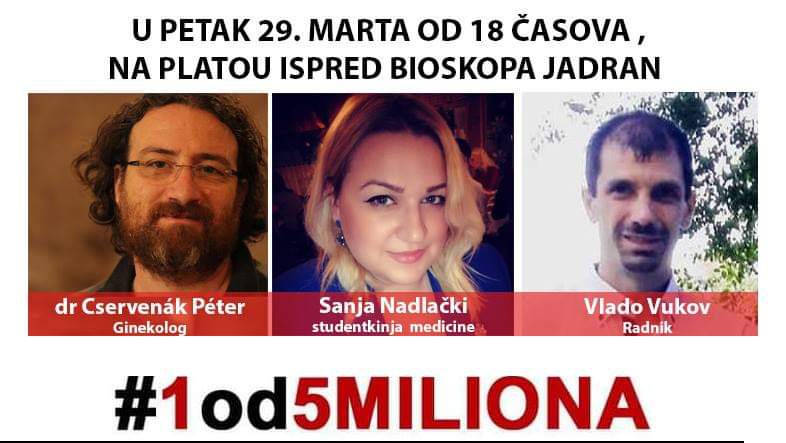 Protest #1od5miliona