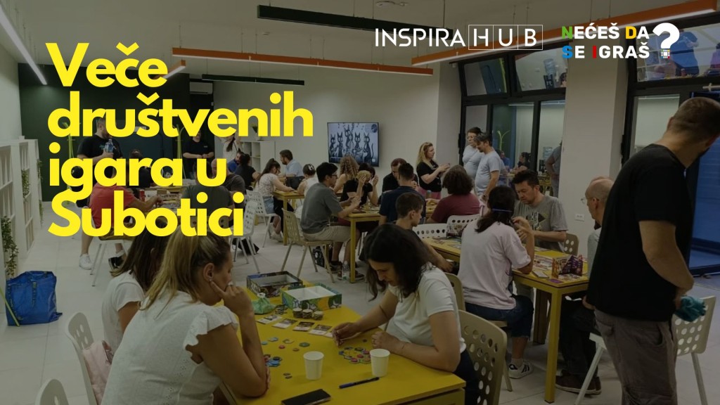 Veče društvenih igara u Subotici