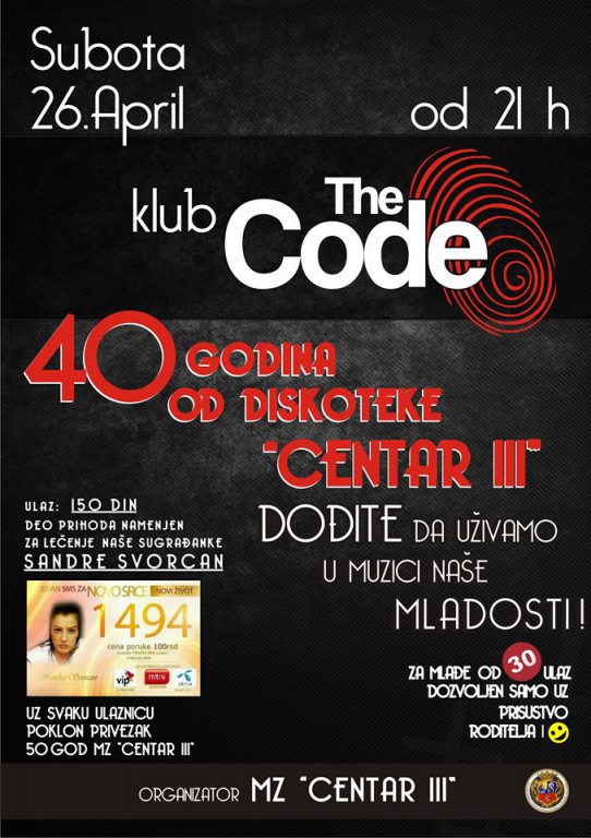 40 godina diskoteke "Centar III"