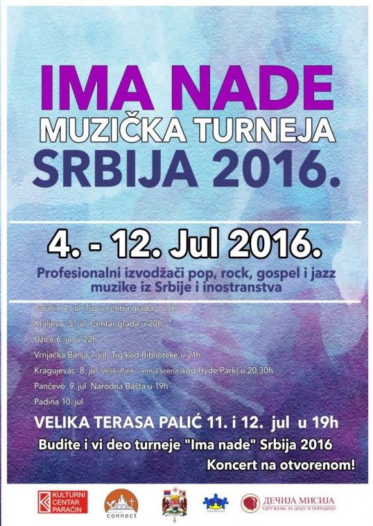 Koncert - muzička turneja: Ima nade