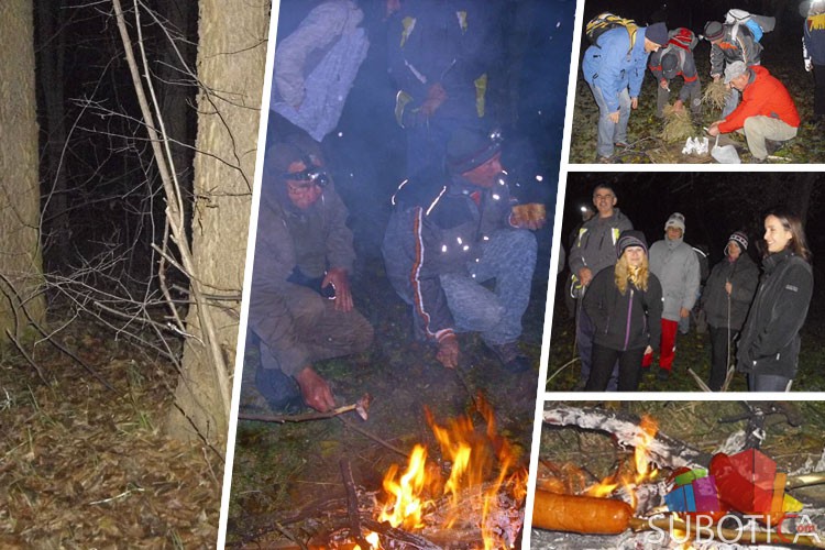 Akcija noćnog pešačenja kroz Subotičku peščaru