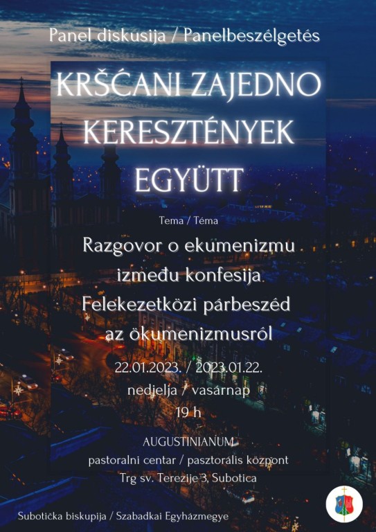 Tribina: „Hrišćani zajedno: Razgovor o ekumenizmu između konfesija“