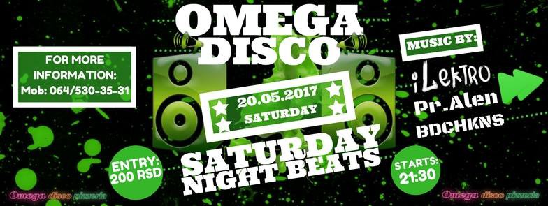 Saturday night beats