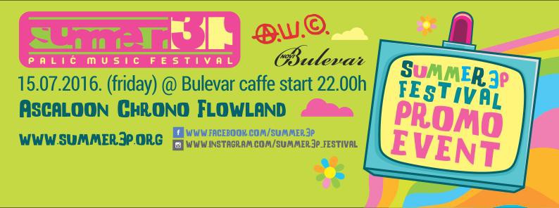 Summer3p festival promo party