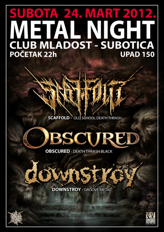 Spreading the plague tour - Metal Night