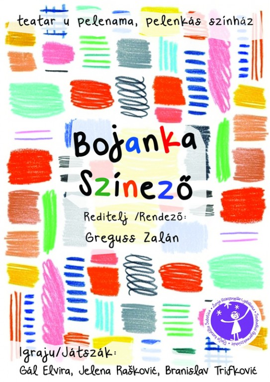 Szinező - Bojanka, premijera predstave za bebe od 0 do 36 meseci