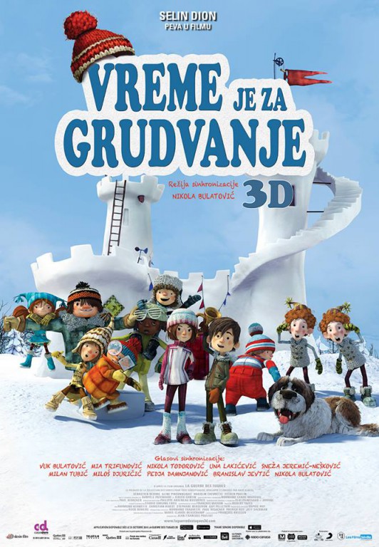 Animirani film: Vreme je za grudvanje 3D