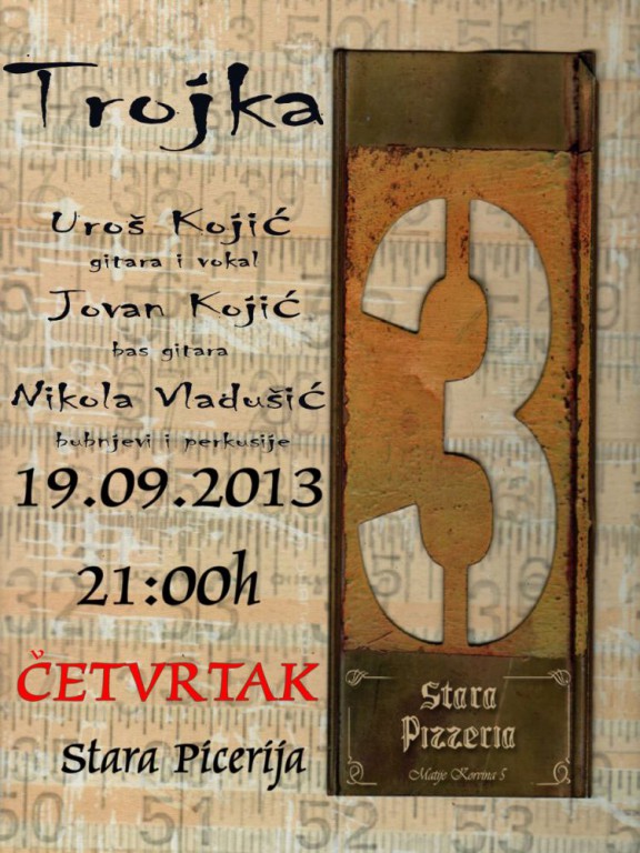 Trojka - Akustična svirka