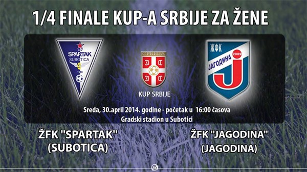 Fudbal (Ž): Spartak - Jagodina