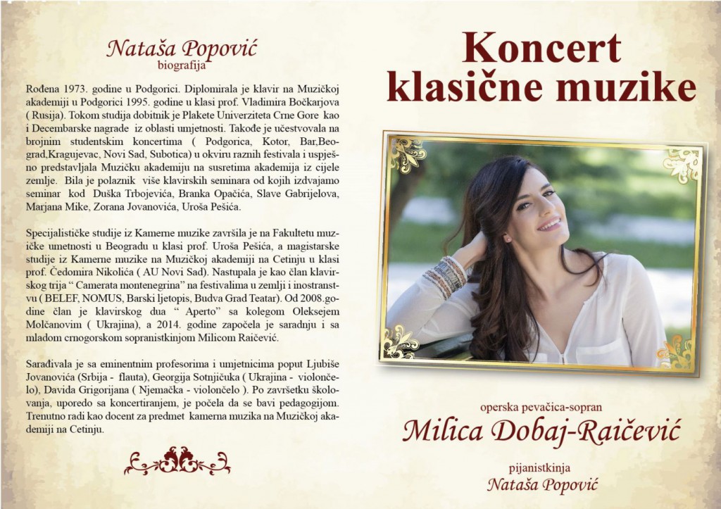 Koncert klasične muzike