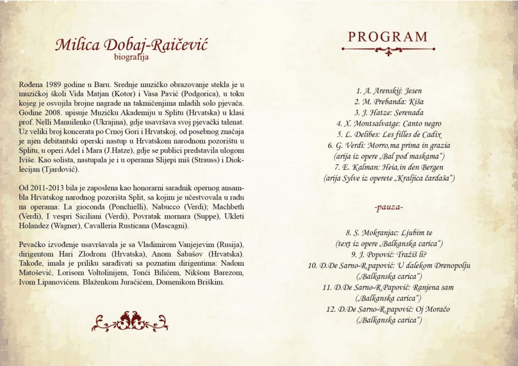 Koncert klasične muzike