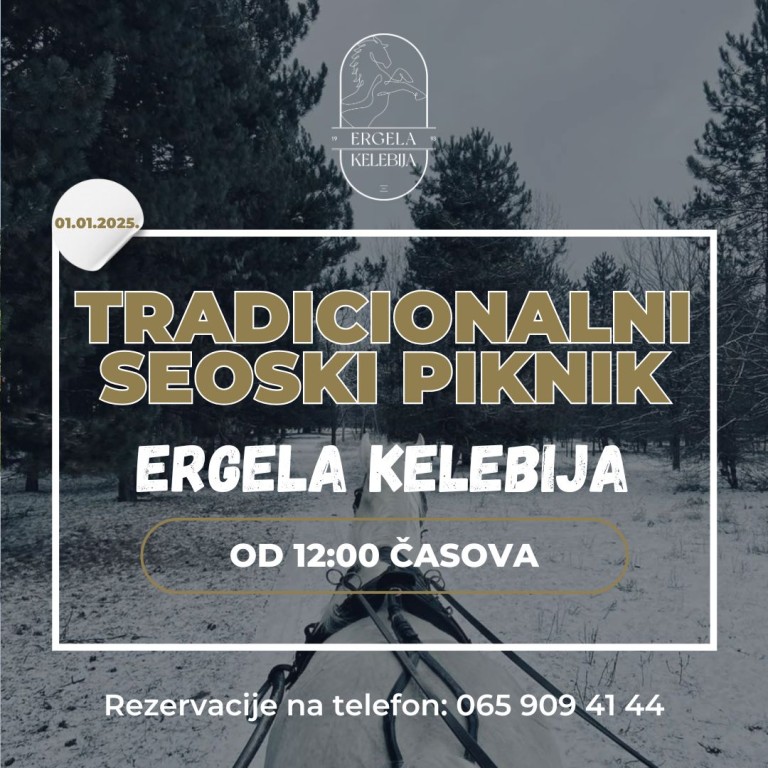 Tradicionalni seoski piknik na Ergeli Kelebija