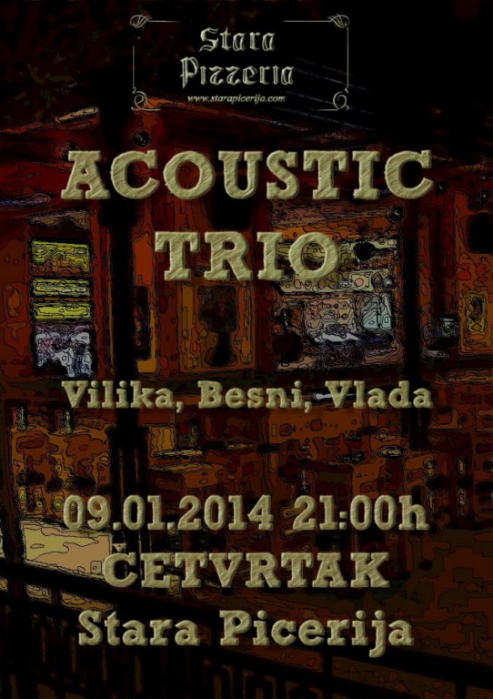 Acoustic trio - akustična svirka