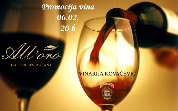 Promocija vina: Vinarija Kovačević
