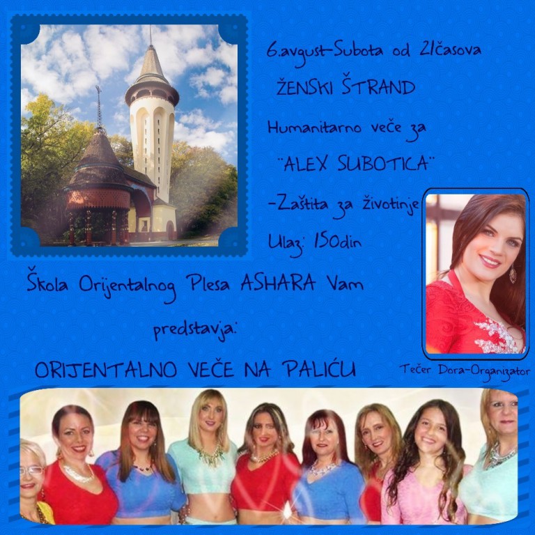 Veče Orijentalnog plesa na Paliću