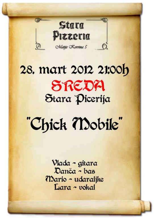 CHICK MOBILE - Akustična svirka