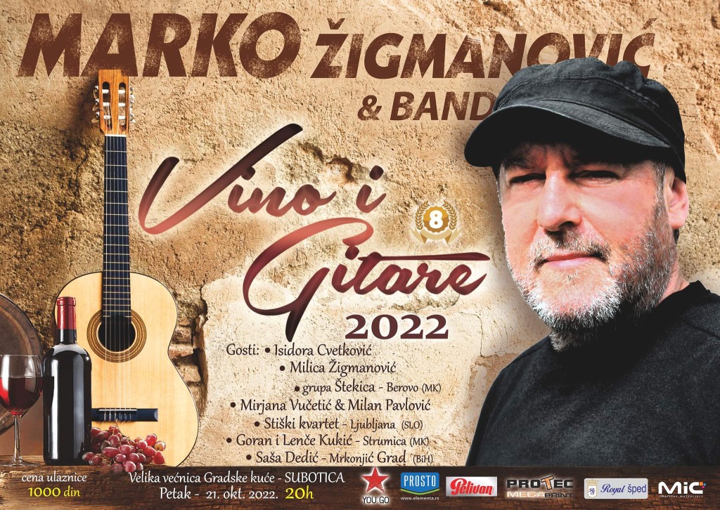 Koncert "Vino i gitare 2022"
