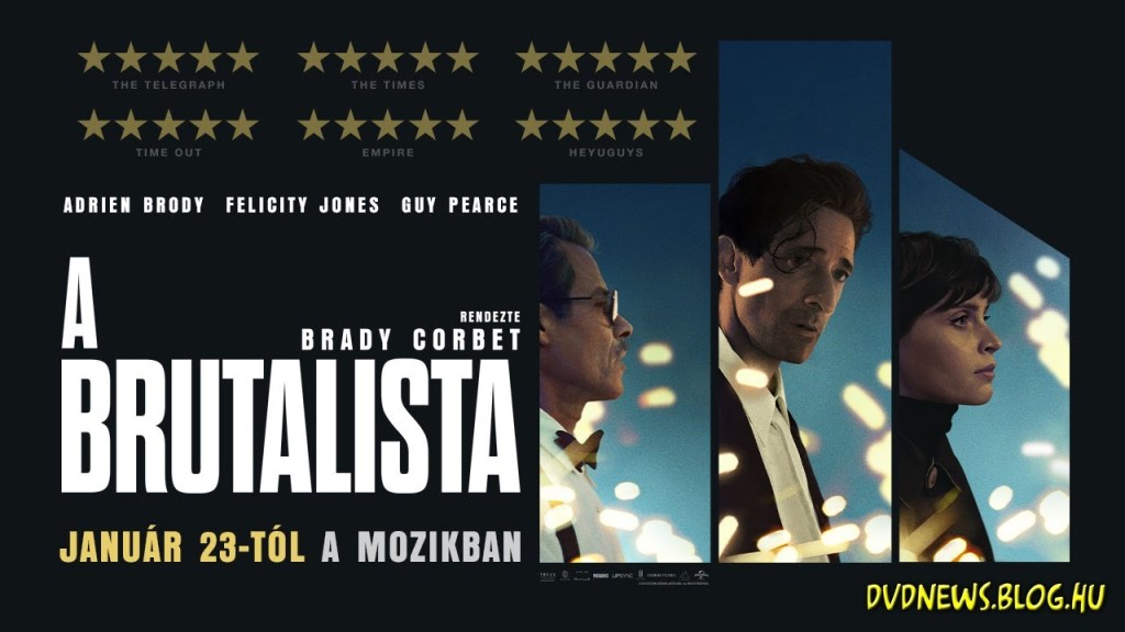 Film: A Brutalista ( Magyar felirattal)