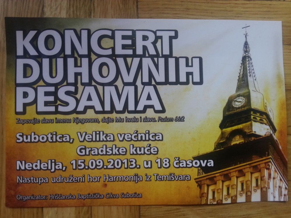 Koncert duhovnih pesama