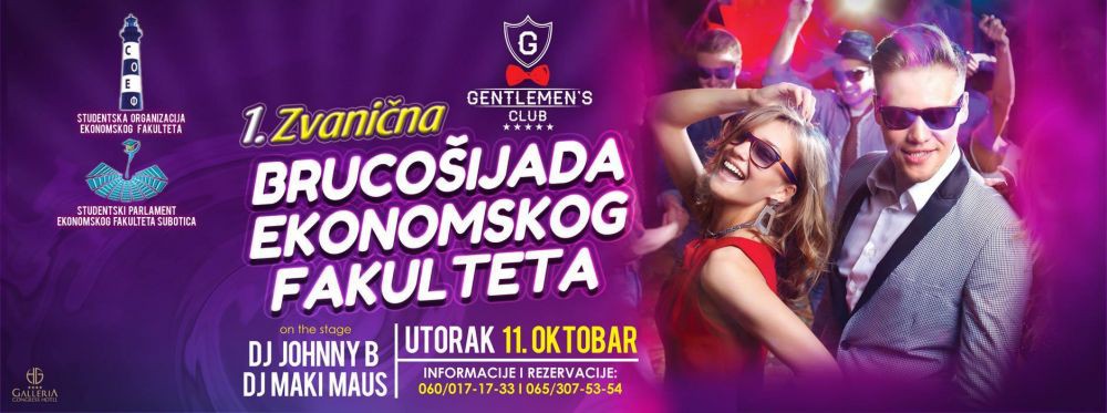 1.Zvanična Brucošijada Ekonomskog Fakulteta