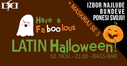 Latin Halloween party