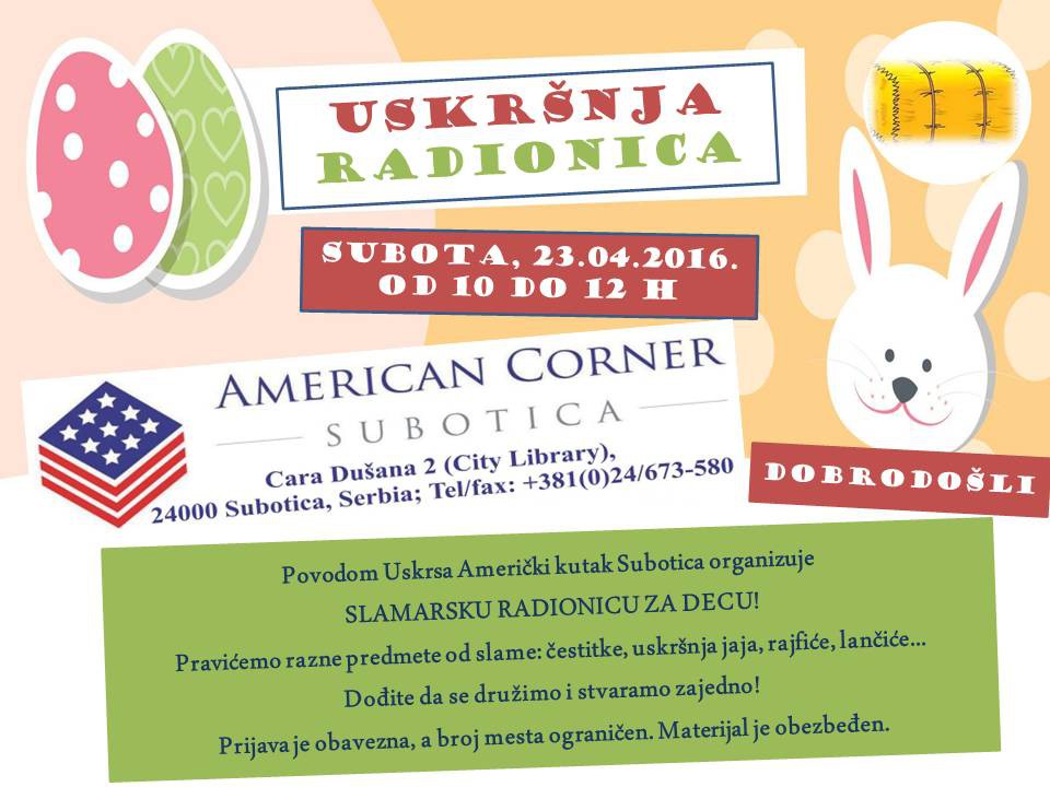 Besplatna slamarska radionica za decu