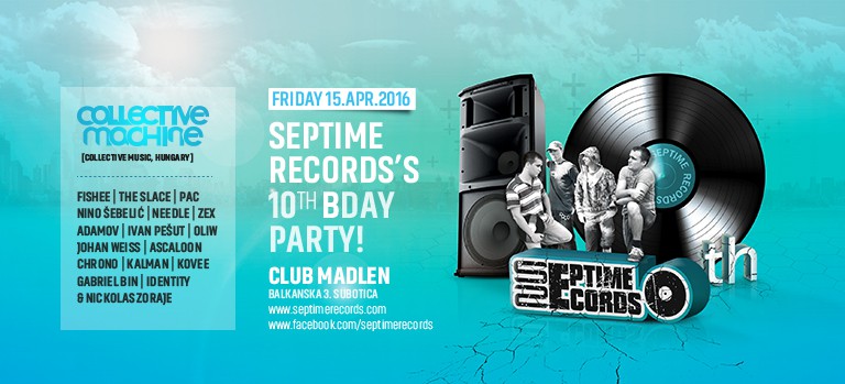 Septime Records's 10th Birthday Party