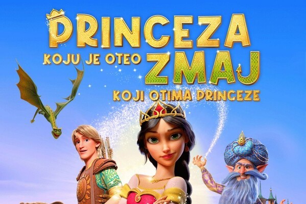 Animirani film: Princeza koju je oteo zmaj koji otima princeze (sinhronizovano na srpski)