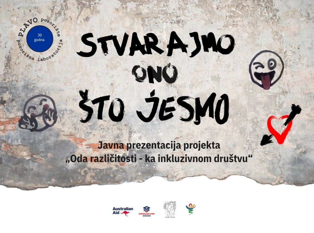 PLAVO POZORIŠTE: Stvarajmo ono što jesmo