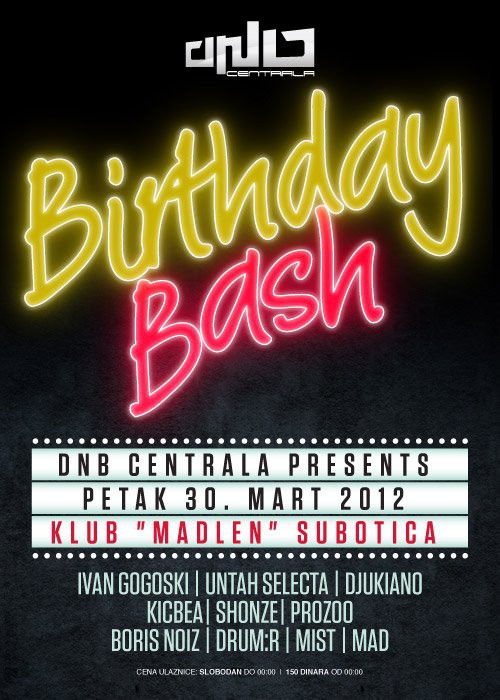 DNB Centrala Birthday Bash