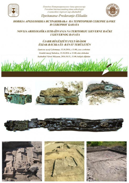 Predavanje "Novija arheološka istraživanja na teritoriji severne Bačke i severnog Banata"