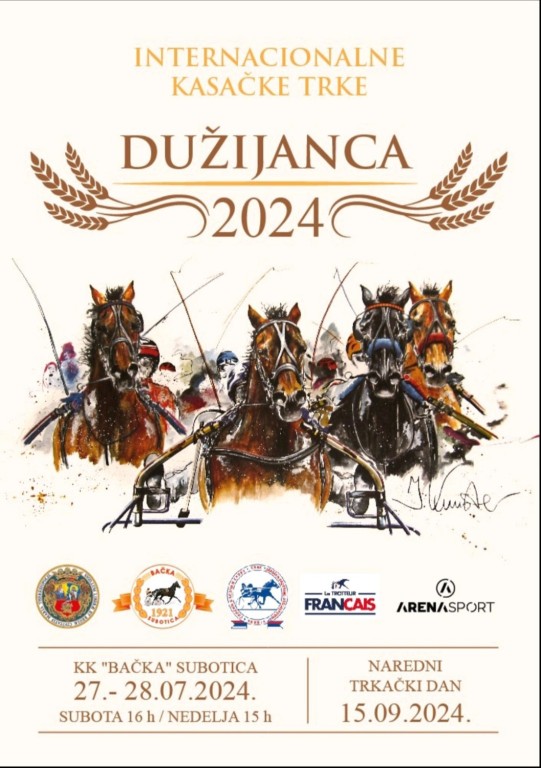 INTERNACIONALNE KASAČKE TRKE " DUŽIJANCA 2024"