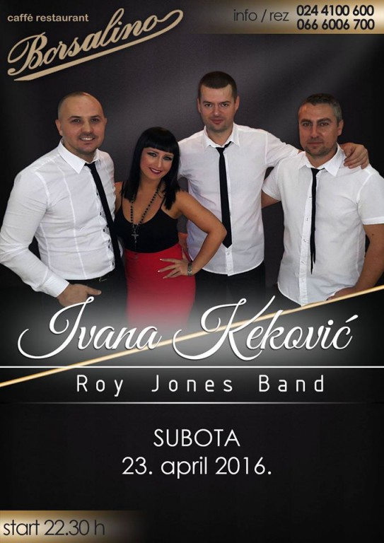 Ivana Keković i Roy Jones band