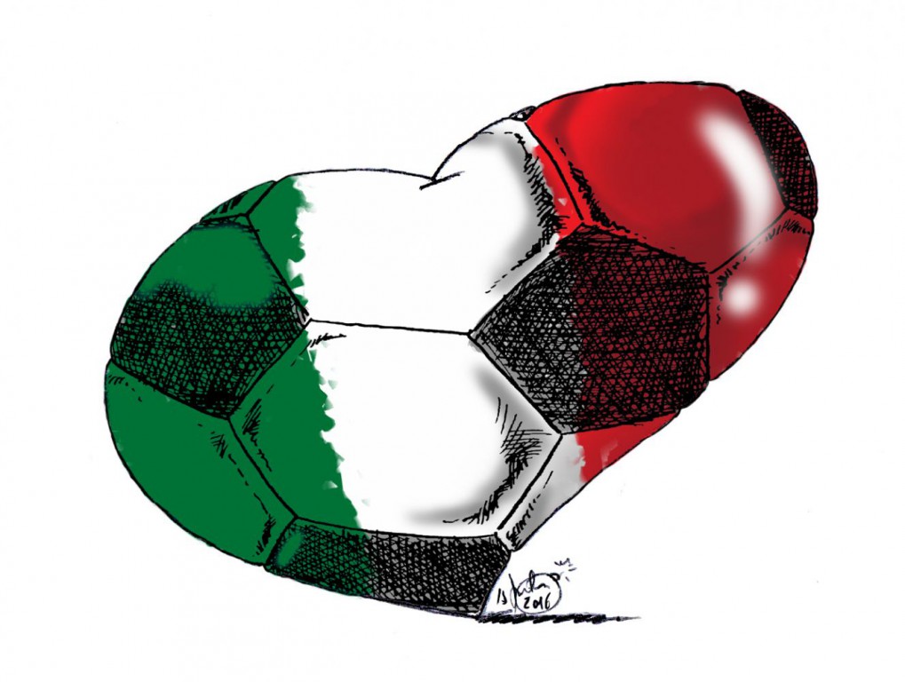 Izložba karikatura: Volim Italiju, Volim fudbal - AZZURISSIMO!