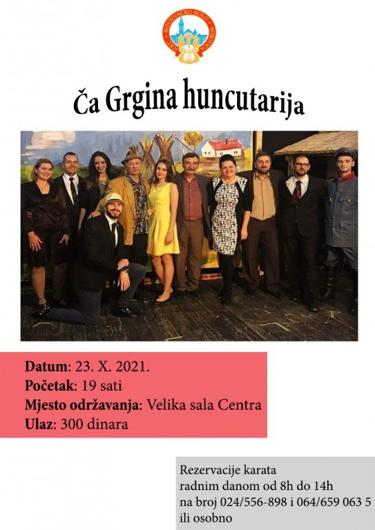 Predstava: Ča Grgina huncutarija