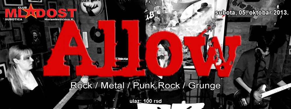 Allow (Rock / Metal / Punk-Rock / Grunge)