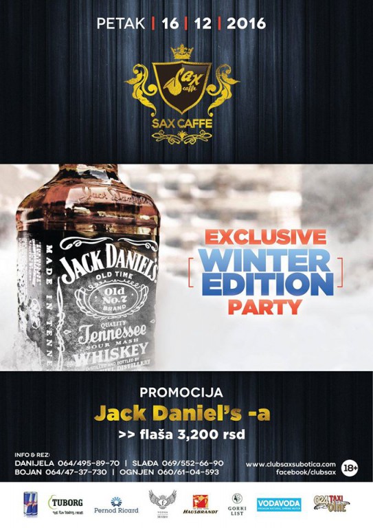 Exclusive winter edition party