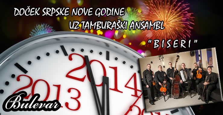Doček pravoslavne Nove godine uz ansambl "Biseri"