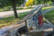 Voda na česmi na Prozivci teče neprestano i stvara se velika bara okolo